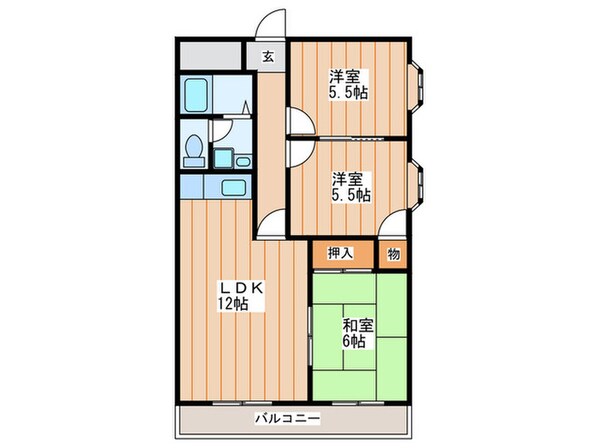 マンション東神田の物件間取画像